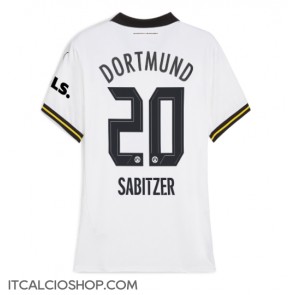 Borussia Dortmund Marcel Sabitzer #20 Terza Maglia Femmina 2024-25 Manica Corta